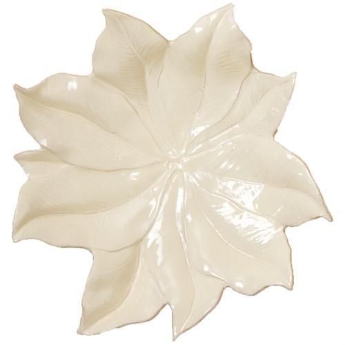 Magnolia Platter-Ivory-Large(طبق الزهرة المنغولية - من العاج - كبير)