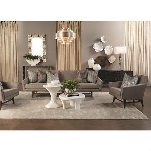 Maitake Wall Decor-Criss Cross-Soft White(صحون جداريه  مايتاكي - أبيض ناعم)