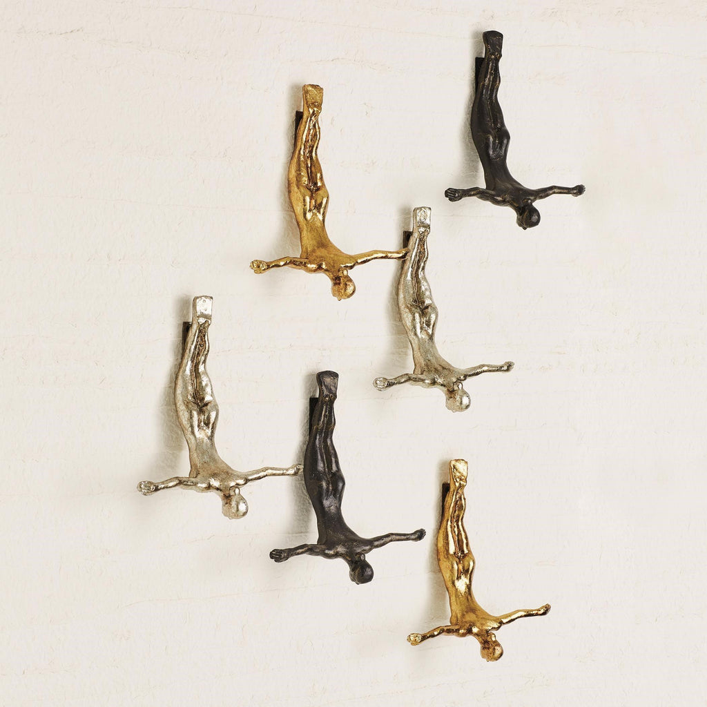 Wall Diver-Female-Bronze(غواص الحائط-أنثى-برونز)
