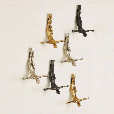 Wall Diver-Female-Bronze(غواص الحائط-أنثى-برونز)