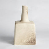 Tall Stack Bottle-Reactive Ivory- Large-مزهرية طويلة القامة - عاجية تفاعلية -