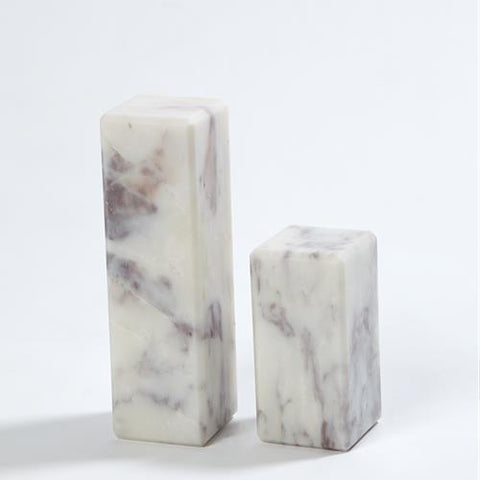 3" Marble Mini Pedestal/Riser-Large(قاعد من الرخام -كبير )