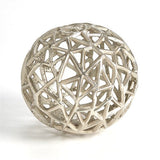 Jali Ball-Antique Nickel- Large-كوره - نيكل عتيق - كبير