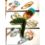 Abstract Bean Vase-Persimmon-Small(مزهرية على شكل حبة فول - صغير)