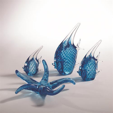 Angelfish-Cobalt Bubbles-Small(مزهرية سمك الفقاعات - صغير )