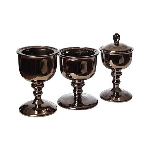 Apothecary Jars-Stacking-Bronze Decorative accessory(ا الجرار التراص البرونزية)