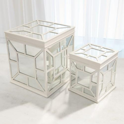 Ariana Box-White-Large(صندوق أريانا باللون الأبيض - كبير)