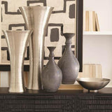 Bassano Vase-Reactive Grey-Large(مزهرية - رمادية - كبيرة)