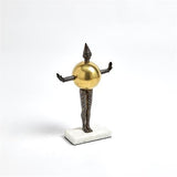 Bauhaus Sphere Woman(تمثال على شكل امرأة كروية)