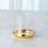 Bell-Bottom Glass-Gold