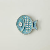 Blue Fish Plate-Small(لوحة السمك الأزرق - صغيرة)