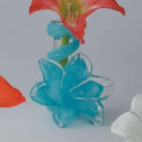 Blue Lily Bud Vase
