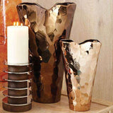 Bronze Nugget Vase