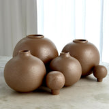 Bubble Stacking Vase-Terracotta-Large(مزهرية فقاعات - كبيرة)