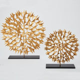 Cosmos Sculpture-Gold-Large(منحوتة كوزموس ذهبية اللون - كبيرة)