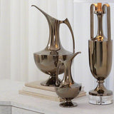 Elegant Grecian Ewer-Bronze(ابريق برونزي اغريقي مقاس 6*12 بوصة)