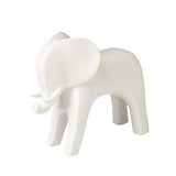 Elephant-Matte White(قطعة بشكل الفيل - لونها أبيض باهت)