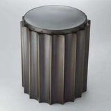 Buy Fluted Column Table-Bronze Online at best prices in Riyadh