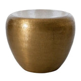 Goa End Table-Antique Brass(طاولة جانبية أنتيك نحاس أصفر)