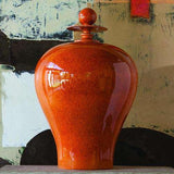 Buy Happy Temple Jar-Orange Online at best prices in Riyadh