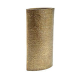 Hemp Etched Vase-Brass-Large size(مزهرية - نحاس - كبير)