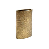 Hemp Etched Vase-Brass-Small size(مزهرية - نحاس - صغير)
