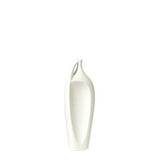 Indentation Vase-Matte White-Small(مزهرية - ابيض غير لامع - صغير)