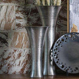 Endera vase - nickel plated - small