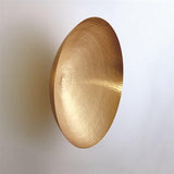 Indira Wall Bowl-Antique Brass-Large(سلطانية نحاسية أصفر أنتيكة جدارية حجم كبير مقاس 23*6.5 بوصة)