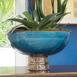 Buy Maze Compote-Cobalt/Antique Gold Online at best prices in Riyadh