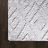 Maze Rug-Ivory-9' x 12'(بساط المتاهة من العاج -9 "× 12")