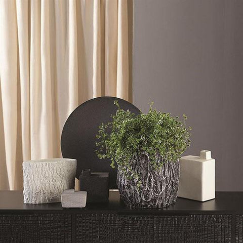 Oak Vase-Black Antique-Small