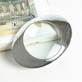 Oval Magnifying Glass-Nickel(عدسة مكبرة بيضاوية من النيكل)
