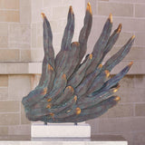 Phoenix Wing Sculpture (منحوته جناح طائر الفينيق )