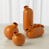 Pod Ball Vase-Orange-Large(مزهرية - برتقالي - كبير)