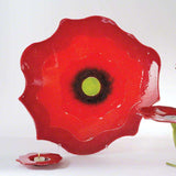 Poppy dish - red - very small