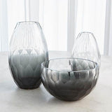 Prism Vase-Grey-Small