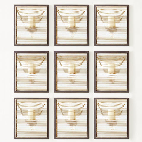 Pyramid Candle Sconce(حامل شمع برايمد كاندل)