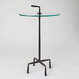 Quad Pod Accent Table-Natural Iron