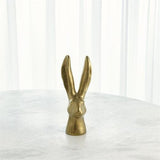 Rabbit-Small -Reactive Matte Gold finish(أرنب - ذهبي - صغير )