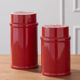 Red Zinger Jar-Large size decorative( جرة زينجر حمراء كبيرة)