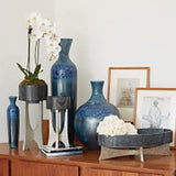 Sapphire Ombre Vase-Small(مزهرية سافاير أومبير - صغير)