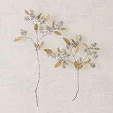 Seeded Eucalyptus-Antique Brass-Small wall décor(جداريه نيكل عتيق - صغير )