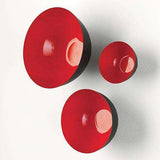 Buy S/3 Flying Wall Bowls-Fiery Red Online at best prices in Riyadh