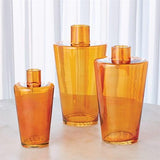 Shoulder Vase-Luster Orange-Small(مزهرية - برتقالي - صغير)
