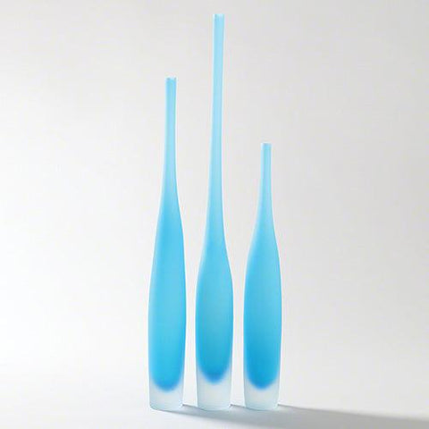 Spire Bottle-Blueberry-Large(زجاجة رفيعة  ذات عنق طويل - بلون أزرق-  حجم كبير)