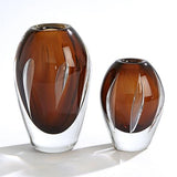 Split Vase-Tobacco-Large