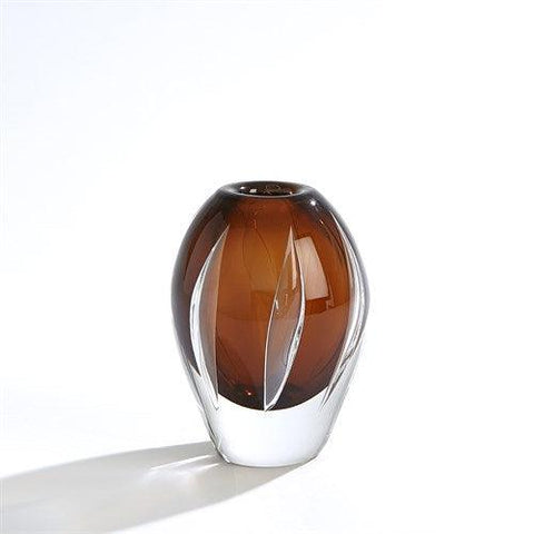 Split Vase-Tobacco-Small