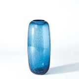 Stardust Vase-Medium ( مزهرية  شفافة زرقاء متوسطة)