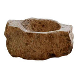Stone Mortar(وعاء حجري منحوت مقاس 13*7*5.5 بوصة)